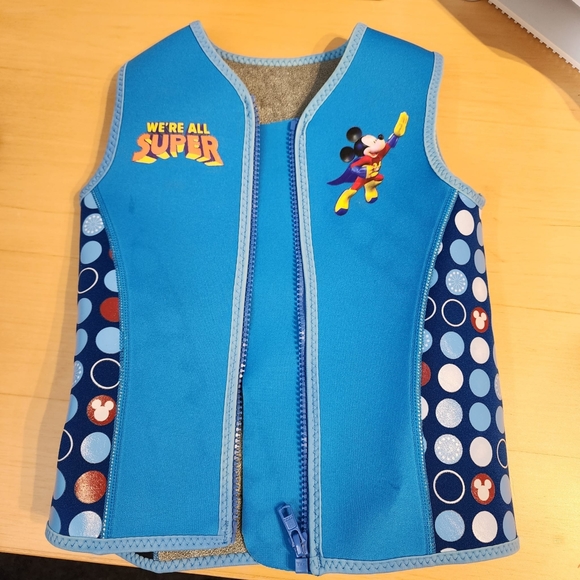 Mickey Swim Vest Kid Age 2/4 &4/6 - Picture 2 of 6
